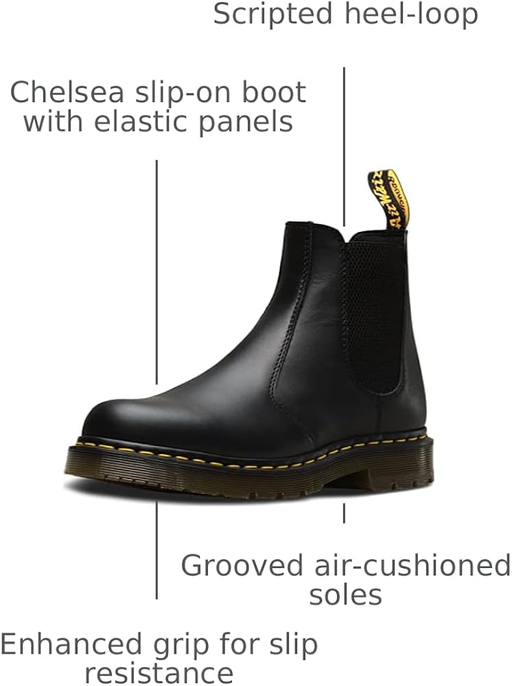 Amazon.com: Dr. Martens, Unisex 2976 Slip Resistant Service Boots