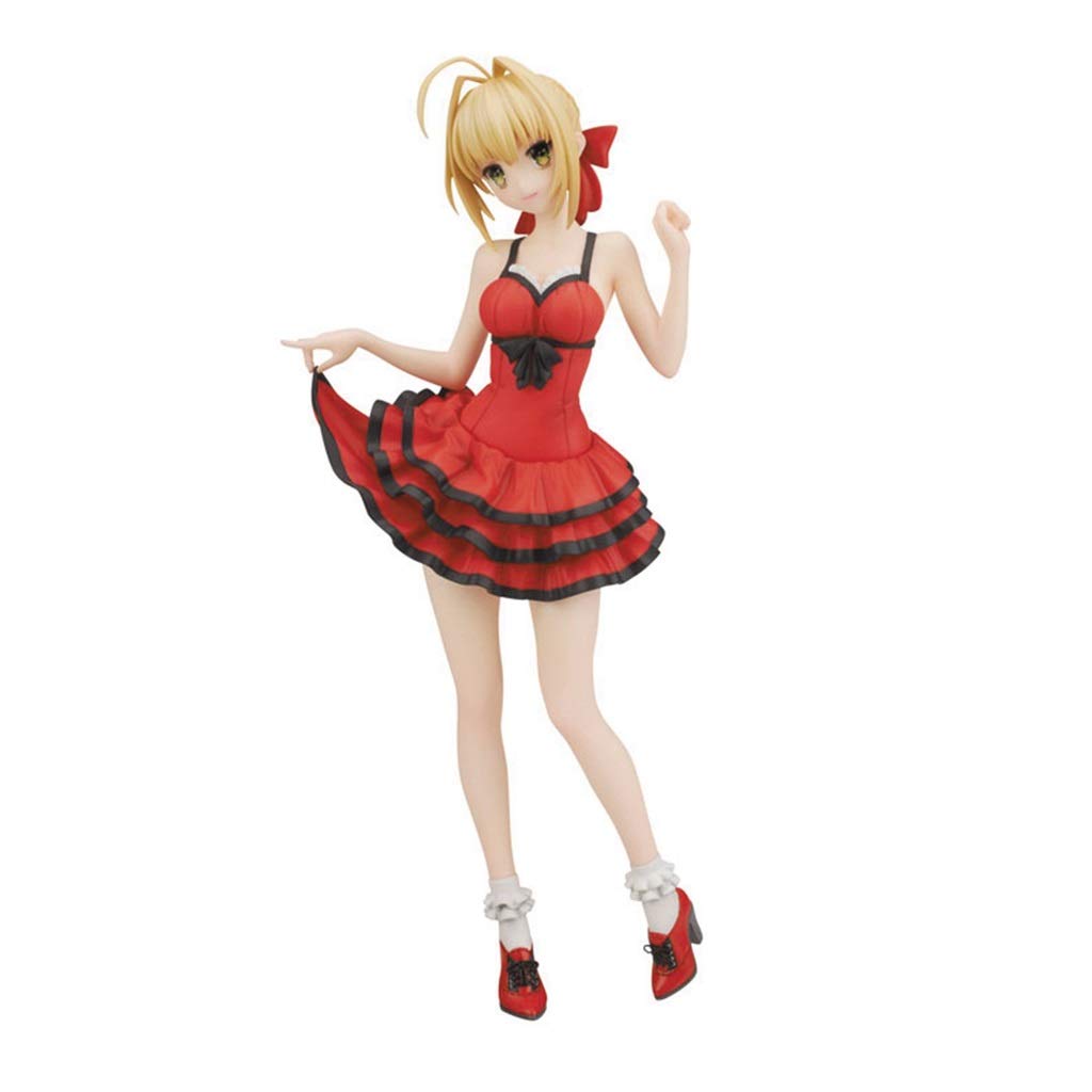 Siyushop Fate/Extra CCC Saber Shinku PVC Figure - Highly Detailed Sculpt - High 25CM