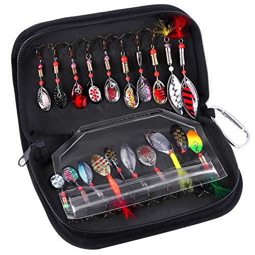 Topfort Fishing Lures, Fishing Spoon,Trout Lures thumb #1