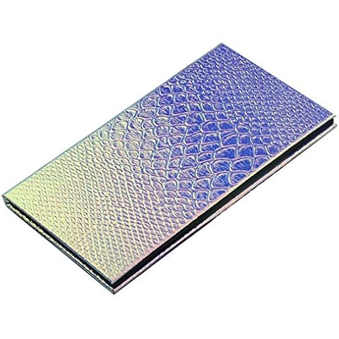 Empty Magnetic Palette for Eyeshadows,Mermaid Empty Eyeshadow Large Small Models DIY Tool,Highlighters/Blush/Baked Powders/Foundation (L) Cover