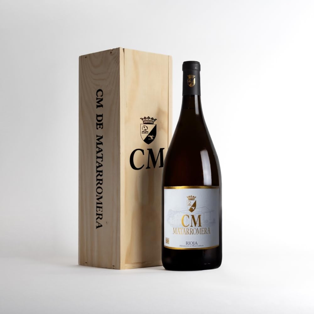 CM Matarromera Crianza Vino Tinto D.O.Ca. Rioja Magnum 1,5L Estuche | Tempranillo · 12 meses en barrica de roble francés y americano · Magnum ideal para regalo · 92 pts Gourmets, Medalla de Oro