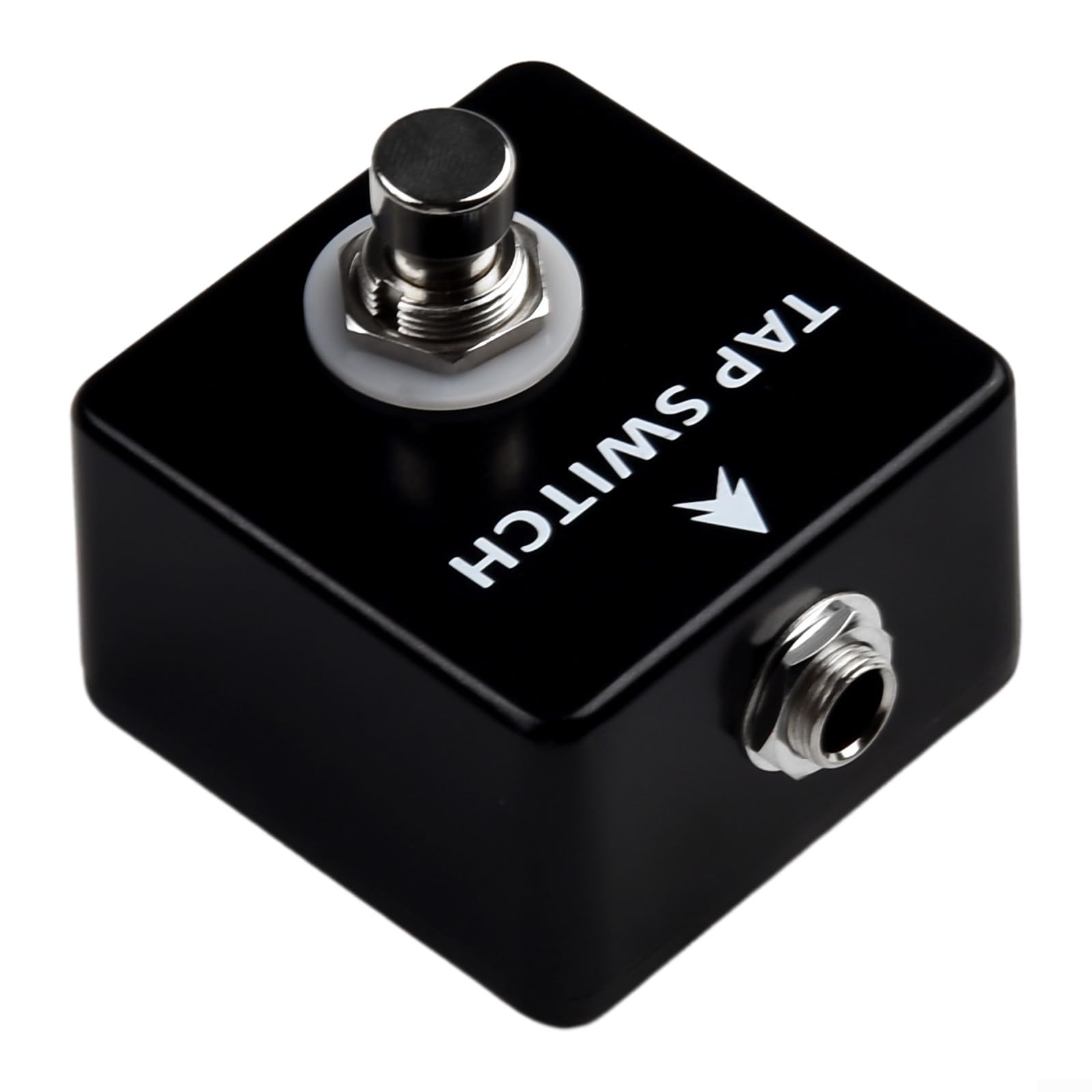 Tap Switch Pédale, pour Mosky Full Metal Shell Compact Tap pour Tempo Switch Guitare Pédale Interrupteur à Pied pour Delay Multi Effets Pédales