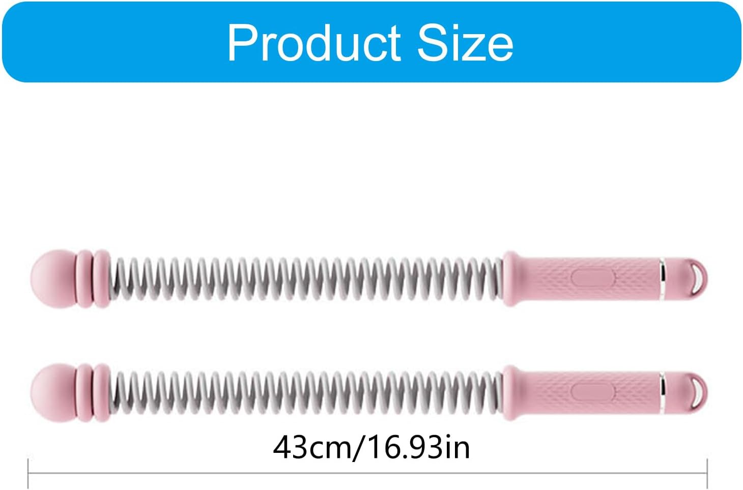 Pack of Cordless Spring Battle Rope Steel Spring with Storage Bag Adjustable Resistance Design for Fitness Training Cordless Fitness