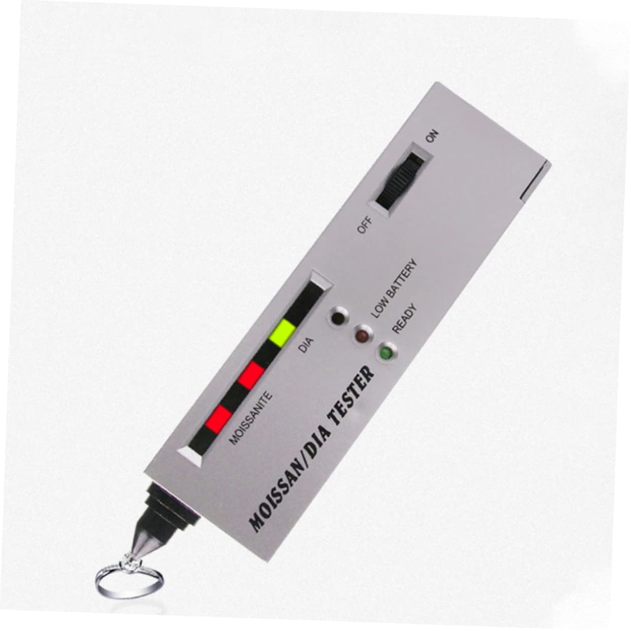 Beatifufu Industry Grade Diamond Selector Tester Tester Tool Set Easy Calibration Accurate Reading No Battery