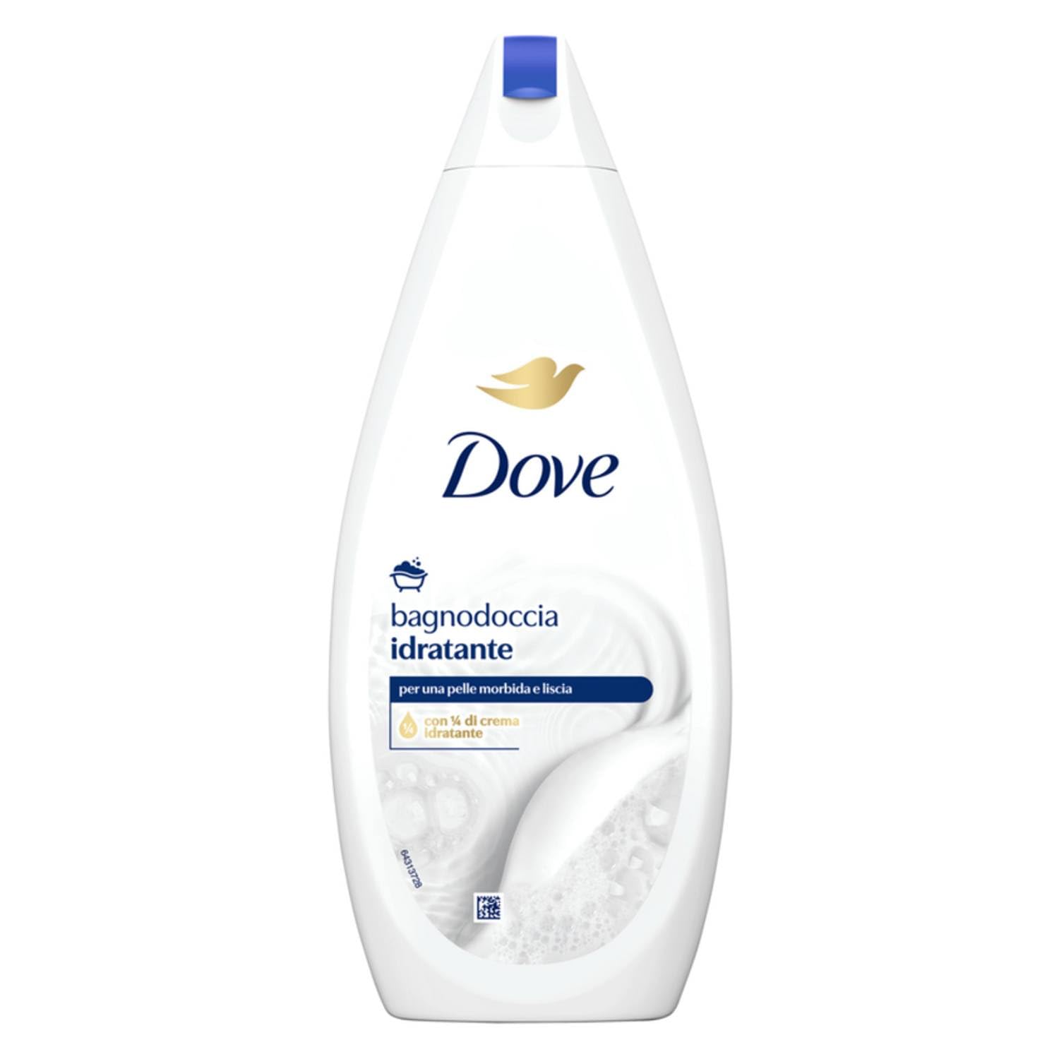 12 Pezzi Dove Bagnodoccia di Bellezza Idratante - 700 ml - Formato Famiglia …