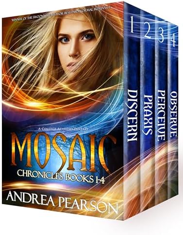 Mosaic Chronicles Books 1-4: A College Academy Fantasy (Mosaic Chronicles Box Sets Book 1)