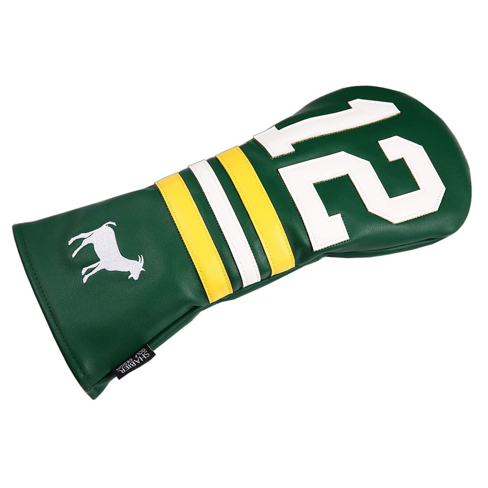 New Football Sports Number Goat Golf Club Headcover