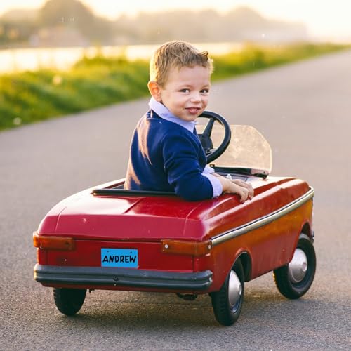 image for Slavna Custom Mini License Plate - Design Your Own Car Plates - Person