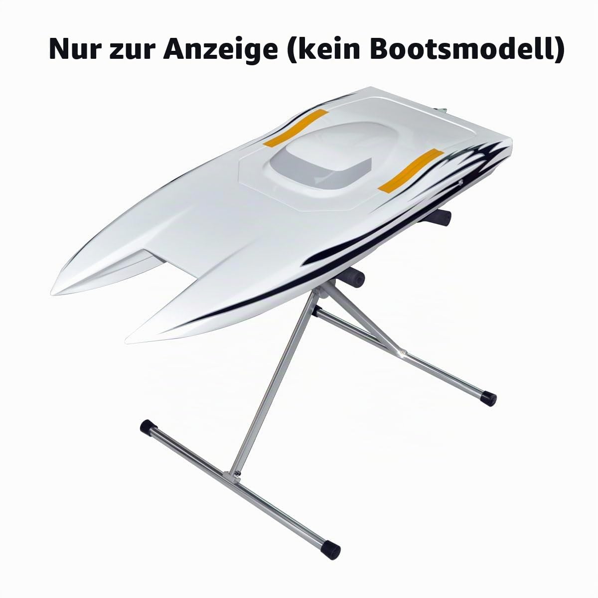 RC Flugzeug Display Stand Multifunktions-Halterung für RC Modell 106 × 51 × 35 cm (Schwarz)