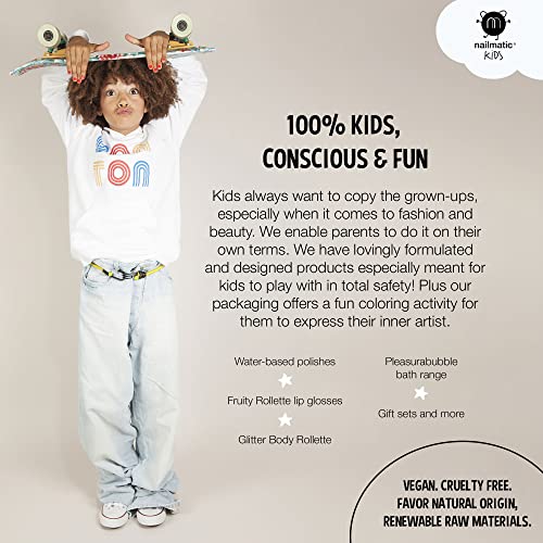 nailmatic KIDs Pulsar Bath Bomb, Purple - Image 8