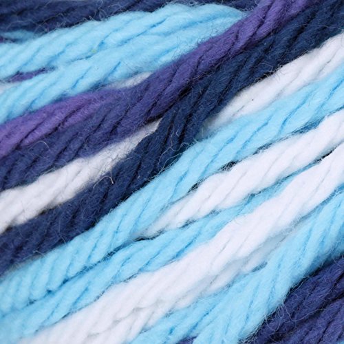 Image of Lily Sugar 'N Cream The Original Ombre Yarn, 2oz, Gauge 4 Medium, 100% Cotton, Moondance - Machine Wash & Dry