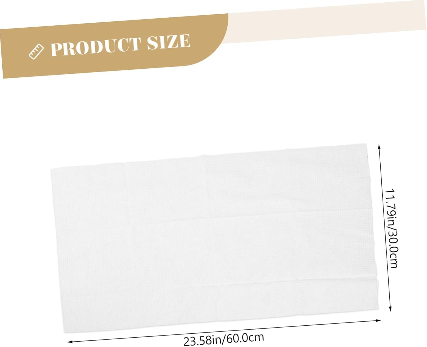5 Ensembles de 10 Serviettes de Bain jetables Classiques jetables et Serviettes absorbantes pour l'hôtel et Le Bureau Utilisation idéale pour Un Nettoyage Rapide et Une commodité de Voyage