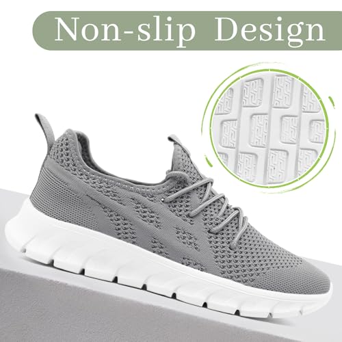 Image of Running Shoes for Women Slip On Tennis Walking Sneakers Sport Fashion Casual Workout Gym Athletic Hiking Nurse Non Slip Lightweight Breathable Trainers