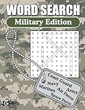 Word Search  Military Edition: Large Print Word Find Puzzles For Adults