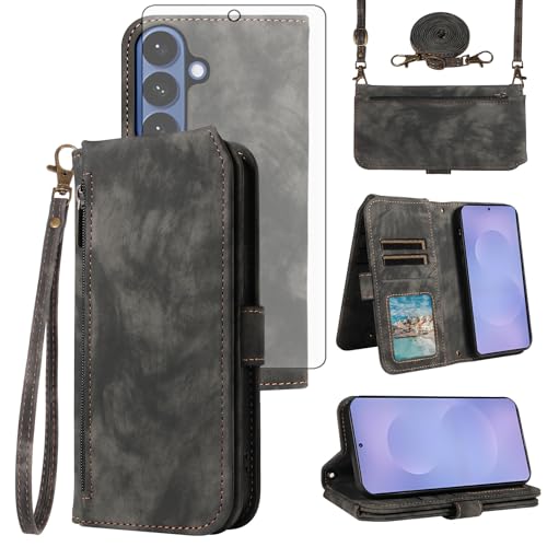 Coque pour Samsung S26 XKLLB UK Noir avec structure antichoc et angles renforcés