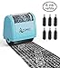 Azumic Confidential Address Blocker Anti Prevention Identity Theft Protection Roller Stamp 6 Pack Refills, Light Blue