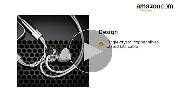 Amazon.com: Moondrop Kadenz 10mm Dynamic Driver in-Ear