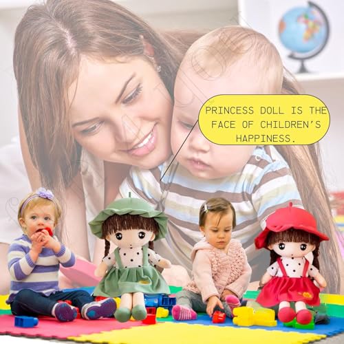 Image of Fun4you Candy Anushka Doll Princess (35 cm) Stuffed Soft Doll for Girls | Adorable Plush Toy | Perfect Cuddly Companion for Kids | Ideal Gift for Birthdays and Special Occasions (Random Color)