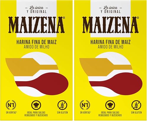Maizena - Harina Fina de Maíz, 400g (Paquete de 2)