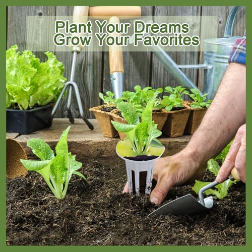 Image of 79 PCS Hydroponic Indoor Seed Pods, Growing System Kit for Aerogarden & Other Brands - Seed Starter, Growing Herb Pods Kit with 24 Grow Sponges, 12 Baskets, 12 Domes, 30 Labels & 1 Tweezer