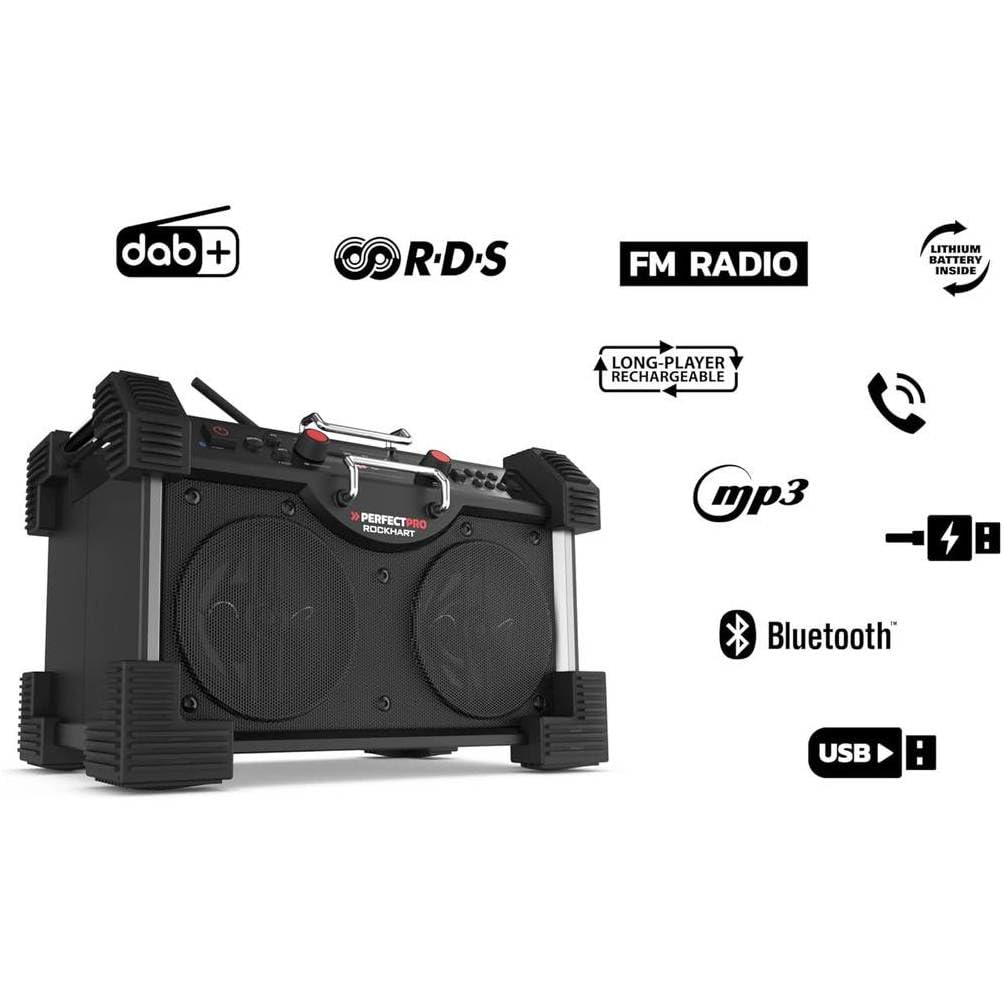 Radio de Chantier ROCKHART - 8.8 kg - D-Work