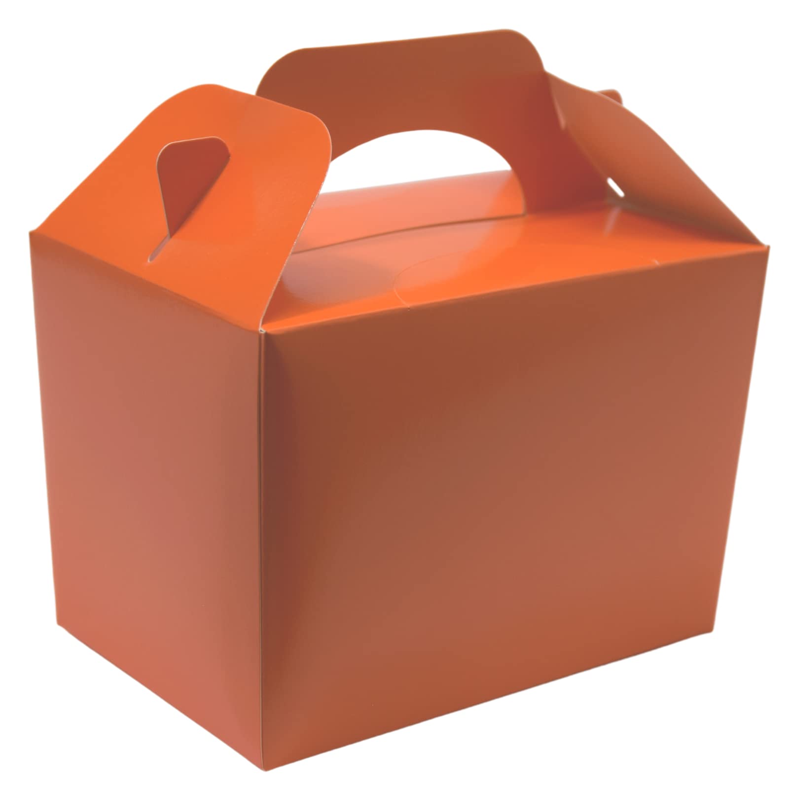 Lotus 50-Pack Kids’ Party Favor Boxes-Stylish Orange Treat Containers for Birthdays Halloween, Picnics & Fun Celebrations