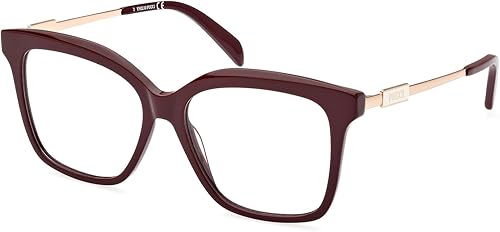 PUCCI SE1168 Gafas, Shiny Bordeaux, 54 Unisex Adulto