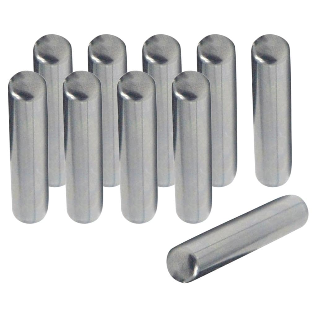 ATORSE™ 10pcs 4mm Dia Dowel Pins Carbon Steel Shelf Support Pin Fasten Elements 20mm-image-14