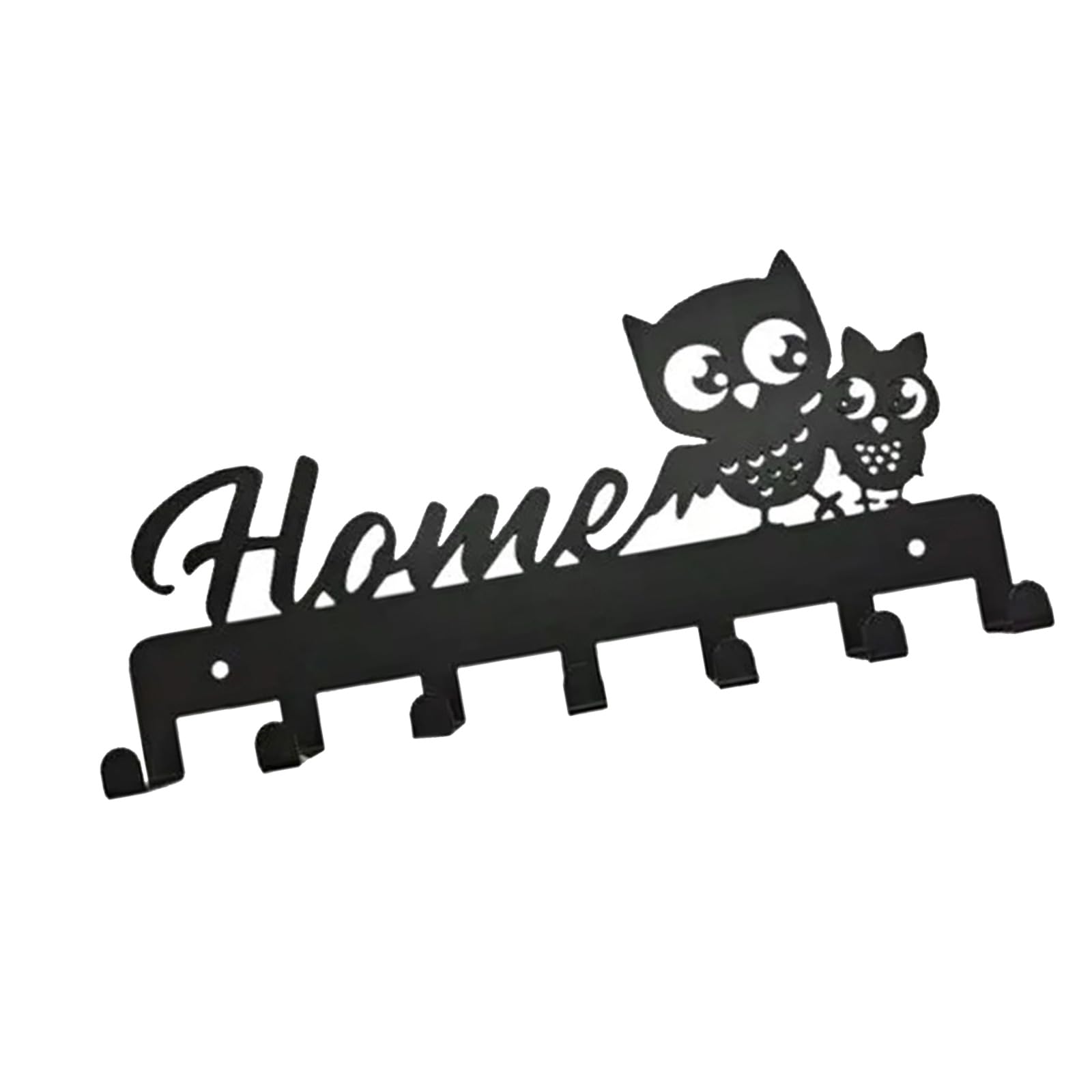 Msioytog A Sturdy Metal Holder With Multiple Hooks Wall Mounted Storage Rack For Living Room Or Bedroom Decorative Wall Fasteners