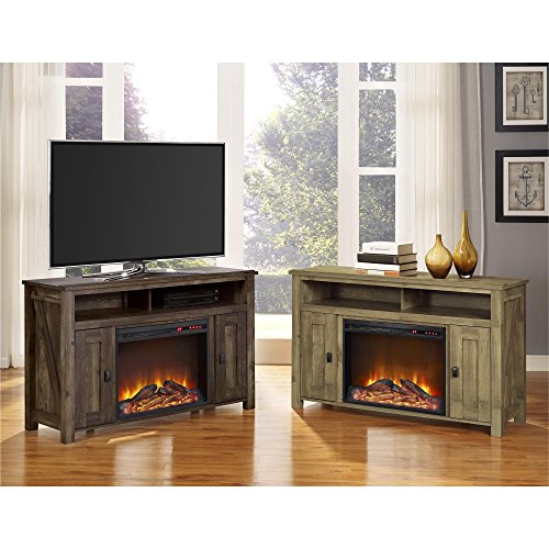 Ameriwood Home Farmington Electric Fireplace TV Console for TVs up to