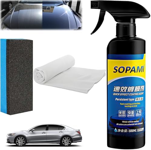 Sopami Auto Spray - 3-in-1 Lackschutz Mit Kratzerreparatur & Glanz