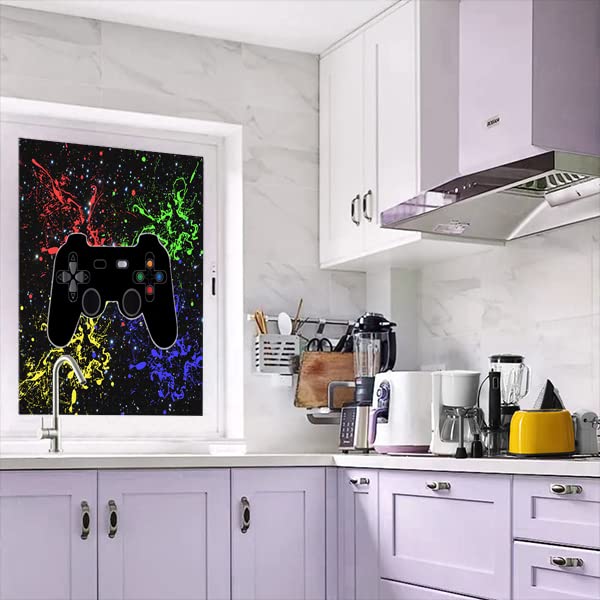 Película decorativa para ventana Teens Modern Gamer 17.7x23.6 pulg miniatura 6