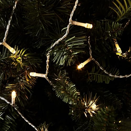 Image of 40 Meter 140 LED String Lights for Home Decoration| Waterproof Decorative Fairy Lights for Indoor Outdoor Use|Pixel Light for Balcony, Garden, Diwali, Wedding & Festival Lighting (Warm White)