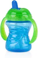 Nuby Copo com Alça e Bico Rígido Retrátil Azul