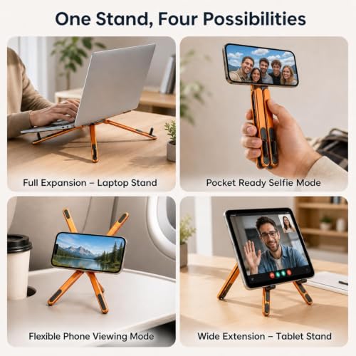 Image of Tobo Aluminium Alloy Folding and Height Adjustable Stand