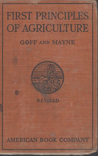 First principles of agriculture, B00088K53Q Book Cover