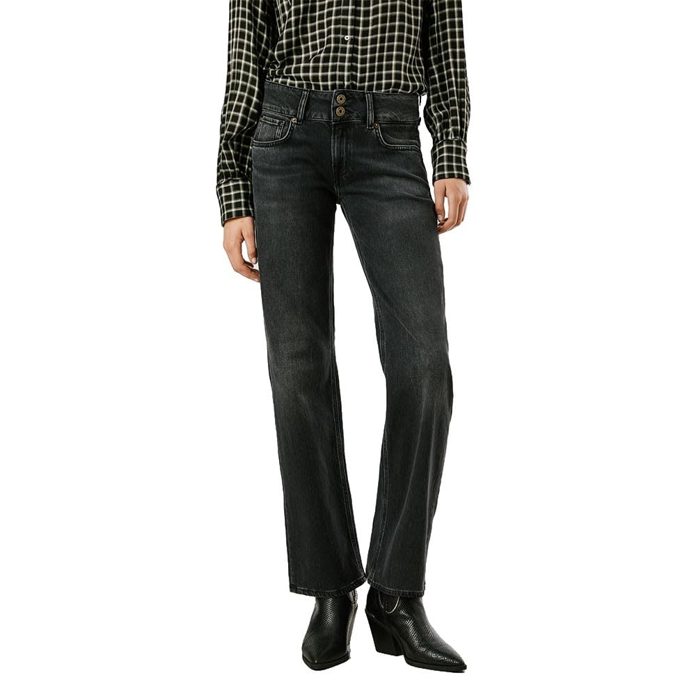 Pepe Jeans Damen Jeans Straight Jeans Lw Venus