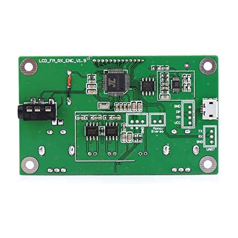 FM-Empfänger, FM-Empfänger-Steuermodul DIY Digital Stereo FM-Radio-Empfängermodul mit serieller Schnittstellensteuerung Cover