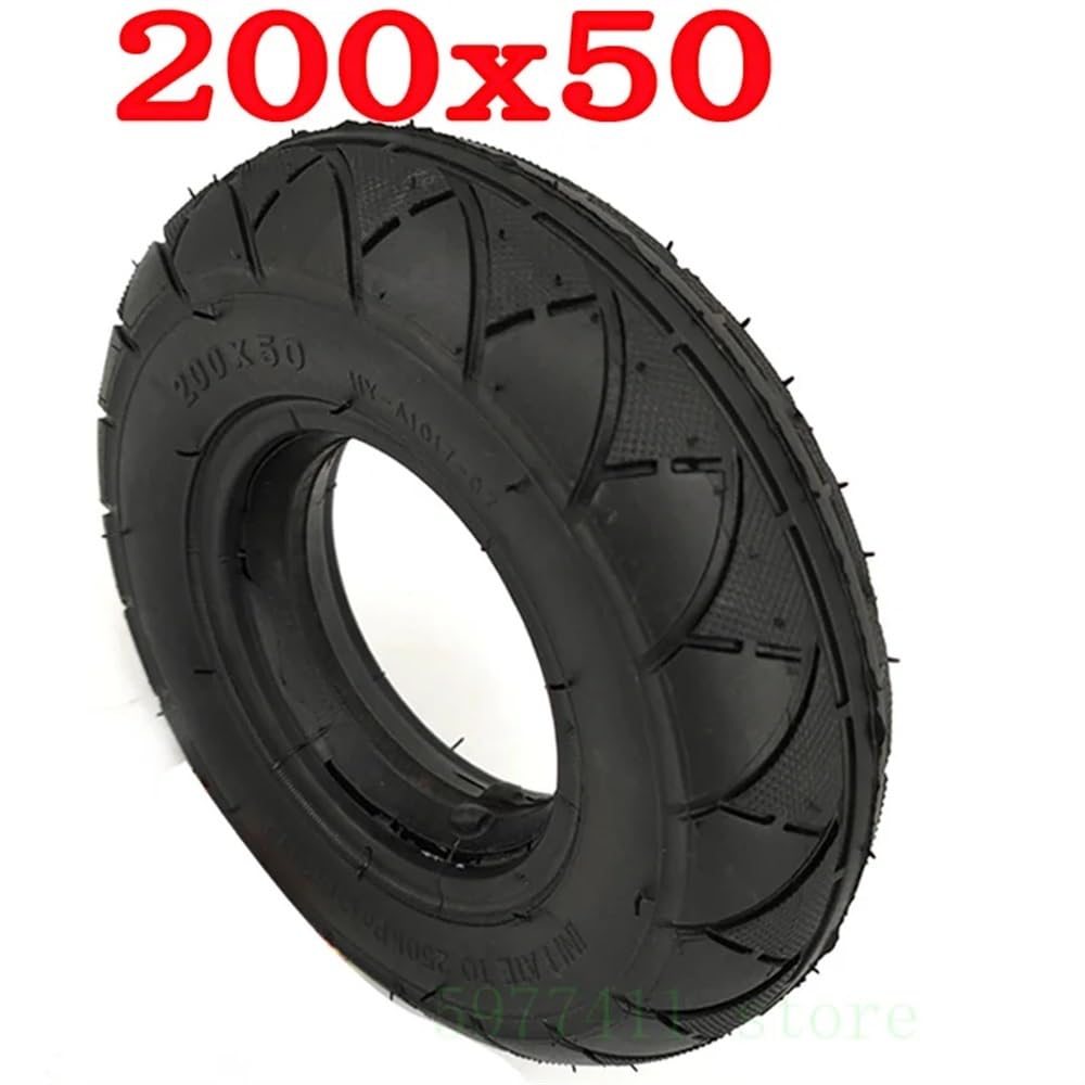 Ruota Monopattino Elettrico Lo Pneumatico tubeless in massello di 200x50 è Adatto Ruote Monopattino Elettrico