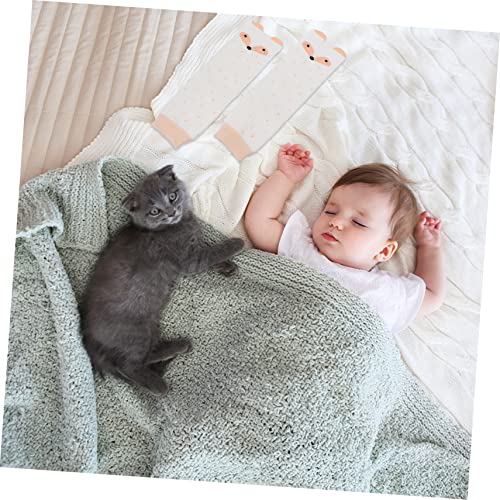 Cartoon Fox Knee Pads Thickened Slip Leg Warmers Soft Cushion for Winter Indoor Outdoor Use3