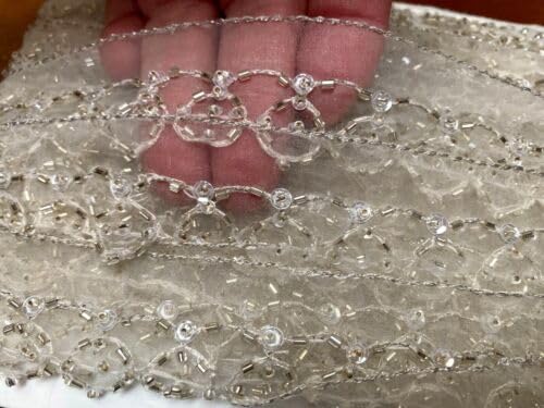 Ivory *Hand Beaded 1.25