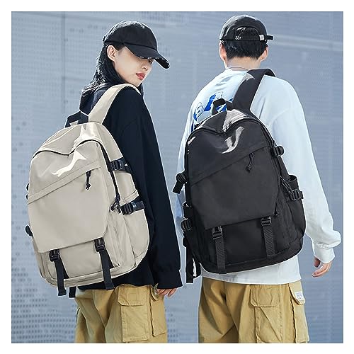 Image of coowoz Casual Daypack Large upgraded version College Laptop Backpack for Men Women Water Resistant Lightweight School Bag Travel Rucksack for Sports High School Middle Bookbag for girls Size L(Khaki)