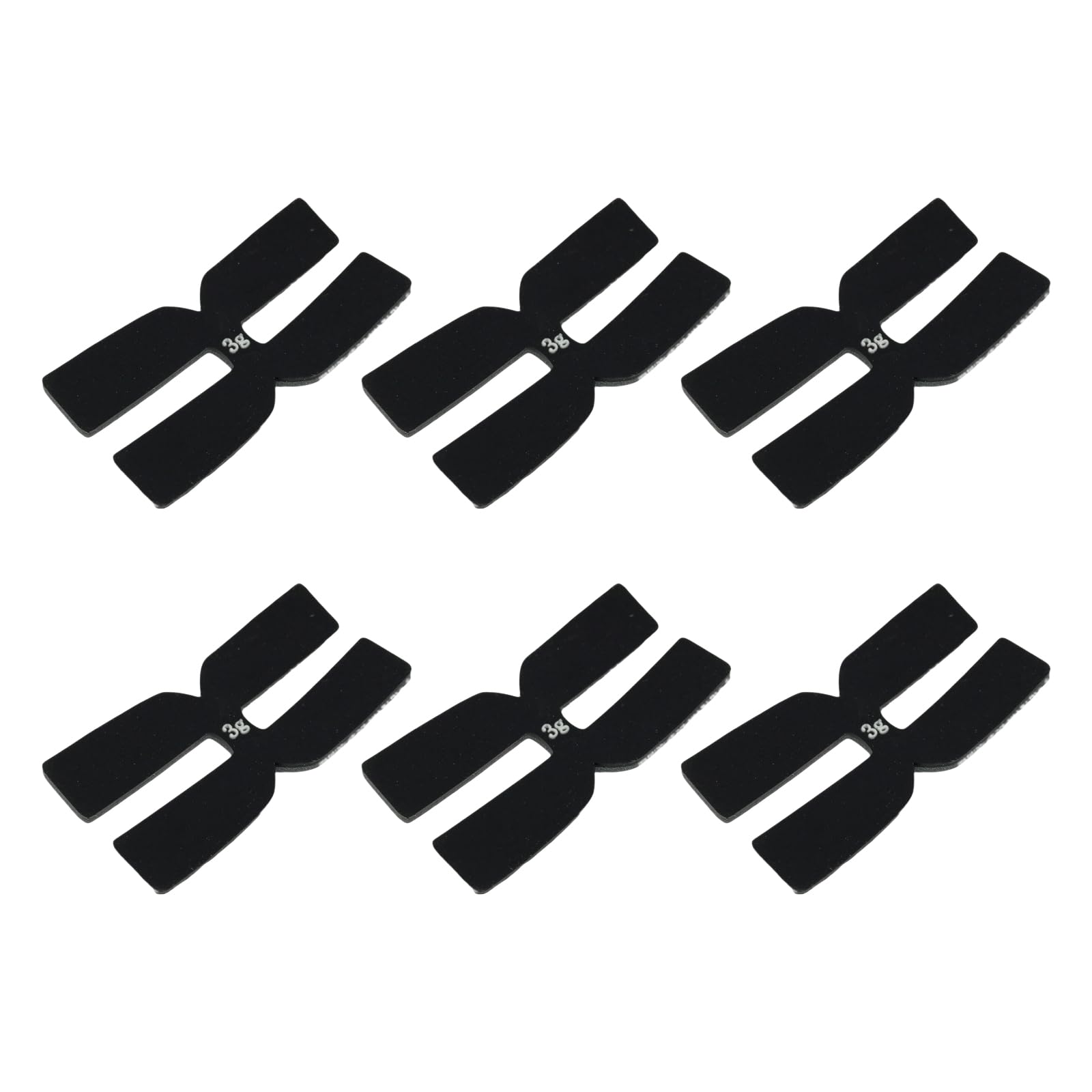 Maxtonser 6Pcs Tennis Racket Weights Silicone Weighted Pad Tennis Racket Weight Plate Tennis Racket Weight Pads for Tennis Racket