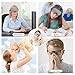 Heated Eye Mask for Dry Eyes, Electric USB Warm Compress with Adjustable Temperature & Auto-Off Timer, Professional Eye Heating Pad for Blepharitis, Puffy Eyes & Stress Relief