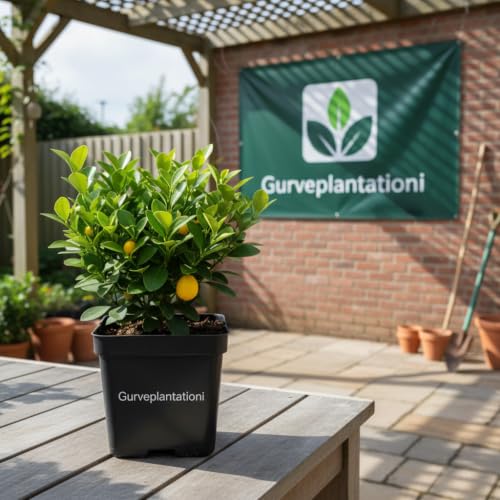 Image of Lemon Fruit Plant, Hardy, Low Maintenance Tree for Fresh Lemons, Ideal for Patio or Garden (Yellow Lemon)