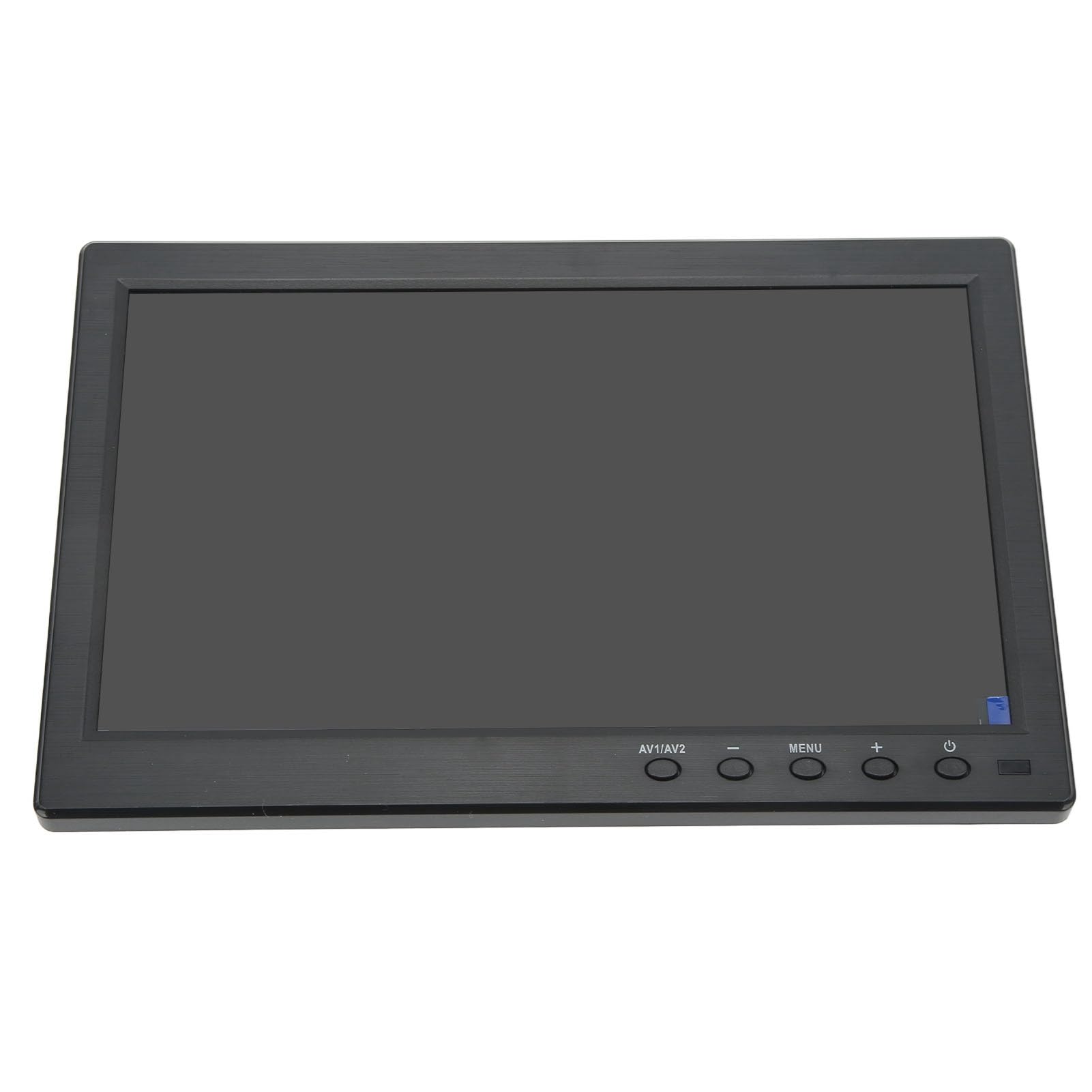 Cocoarm Industrie-Mikroskop-Monitor, 10-Zoll-CCTV-Monitor ABS-LCD-Display, 1280 X 800 LED-Bildschirm mit Bildumdrehung AV VGA BNC USB, für den Einsatz von Überwachungskameras auf der