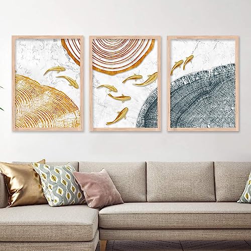 Image of kotart Modern Wall Art Framad Painting for Wall Decoration - Wall Paintings for Living Room, Bedroom - Big Size Wall Painting (Art 8, 13x17 inch)