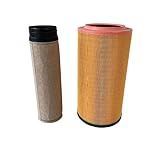 AF27955 AF27956 Air Filter Kit compatible with JOHN DEERE 6095RC 5080M 5100M 5090RN 5100R 5080R