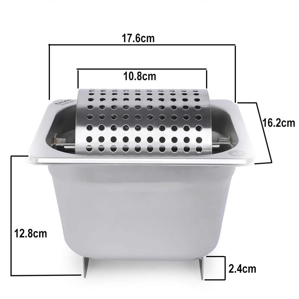 KMW Detachable Stainless Steel Butter Spreader & Roller I Experience Easier Application in the Kitchen & at BBQs