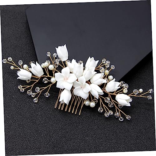 FRCOLOR 3 Pecas grampo de cabelo feminino headpieces de noiva para casamento capacete de cristal tia